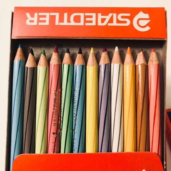 Staedtler Luna 12 Coloured Pencils  Small Coloring Set - Picture 7 of 10